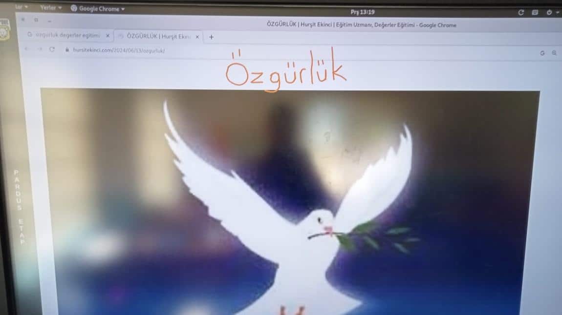 KÖKLERDEN GELECEĞE ''ÖZGÜRLÜK DEĞERİ''